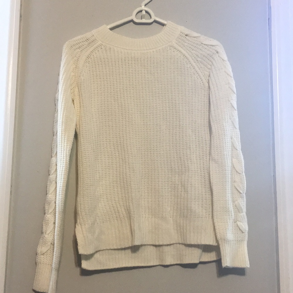 White sweater